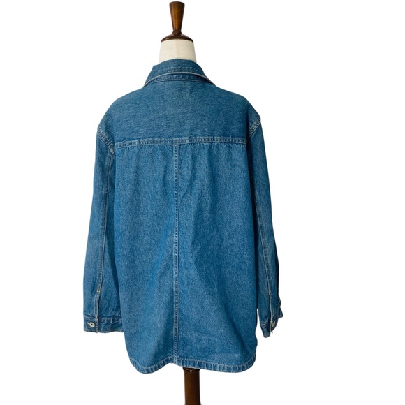 VINTAGE CROSSROADS Denim Chore Barn Jacket - Picture 3 of 4